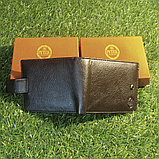 Мужское портмоне клатч кошелёк Petek Collection модель 538-10P Black и Coffe. Видео обзор в описании!, фото 3