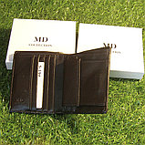 Мужское портмоне клатч кошелёк MD Collection модель S-19 Black и Coffe. Видео обзор в описании!, фото 3