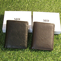 Мужское портмоне клатч кошелёк MD Collection модель S-19 Black и Coffe. Видео обзор в описании!
