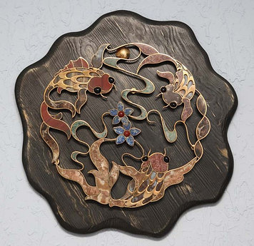 Панно рыбки