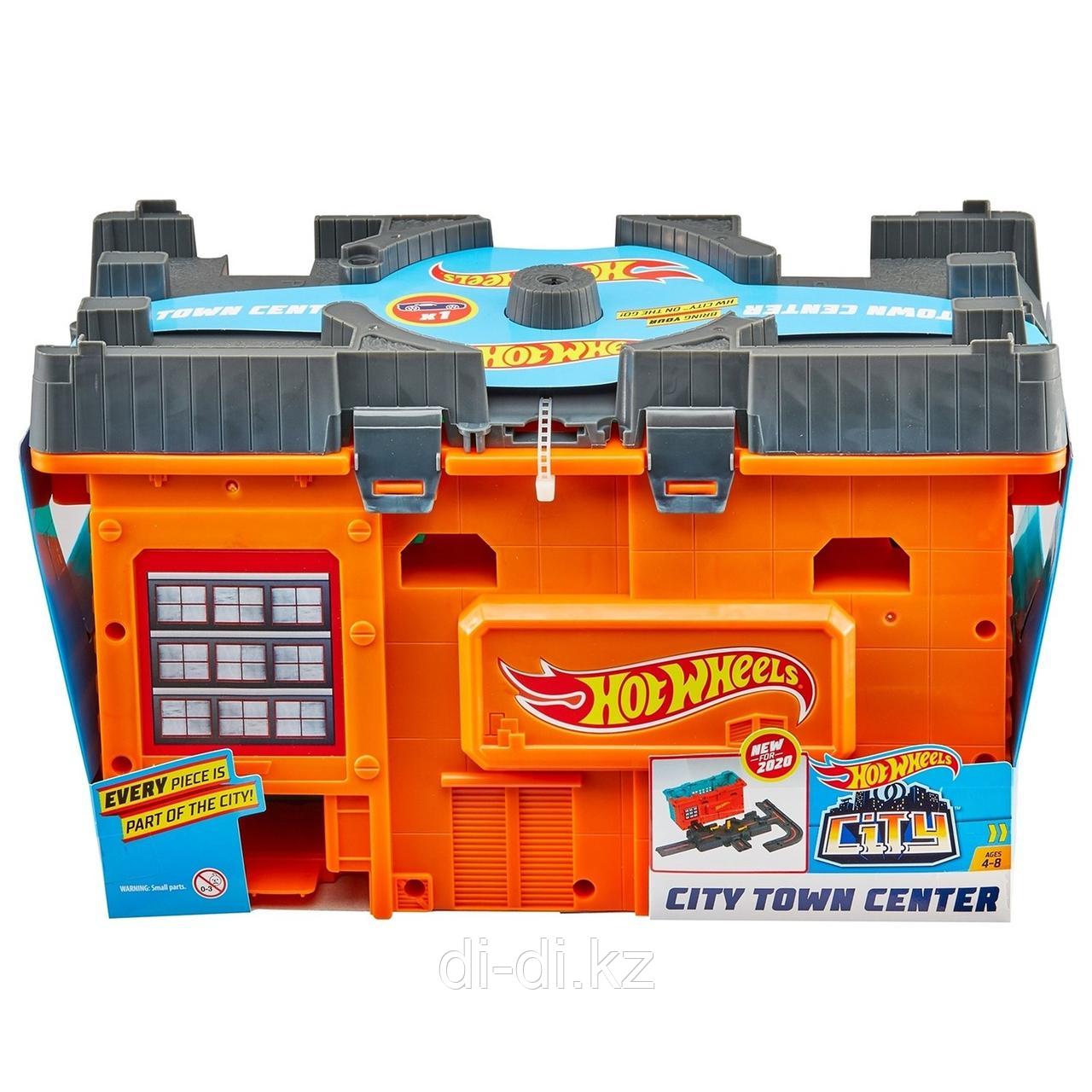 Mattel HW Сити игровой набор "Центральная станция" GKT86