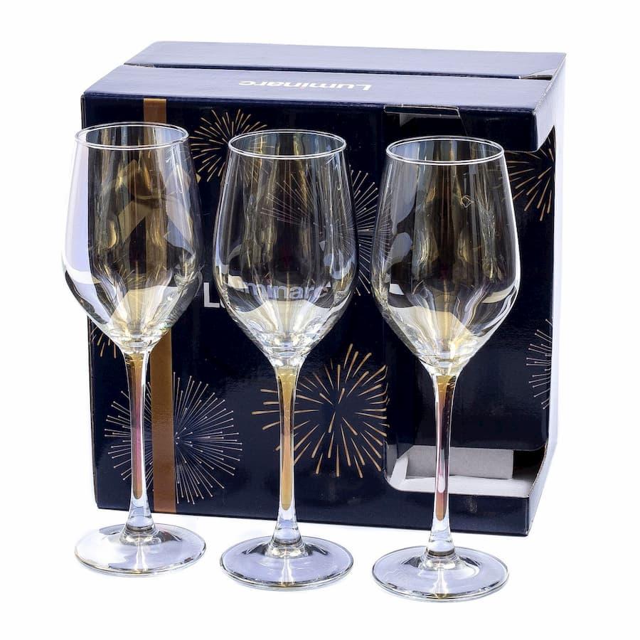 Набор бокалов для вина Luminarc Celeste Golden Chameleon 270мл 6шт - фото 2 - id-p90143201
