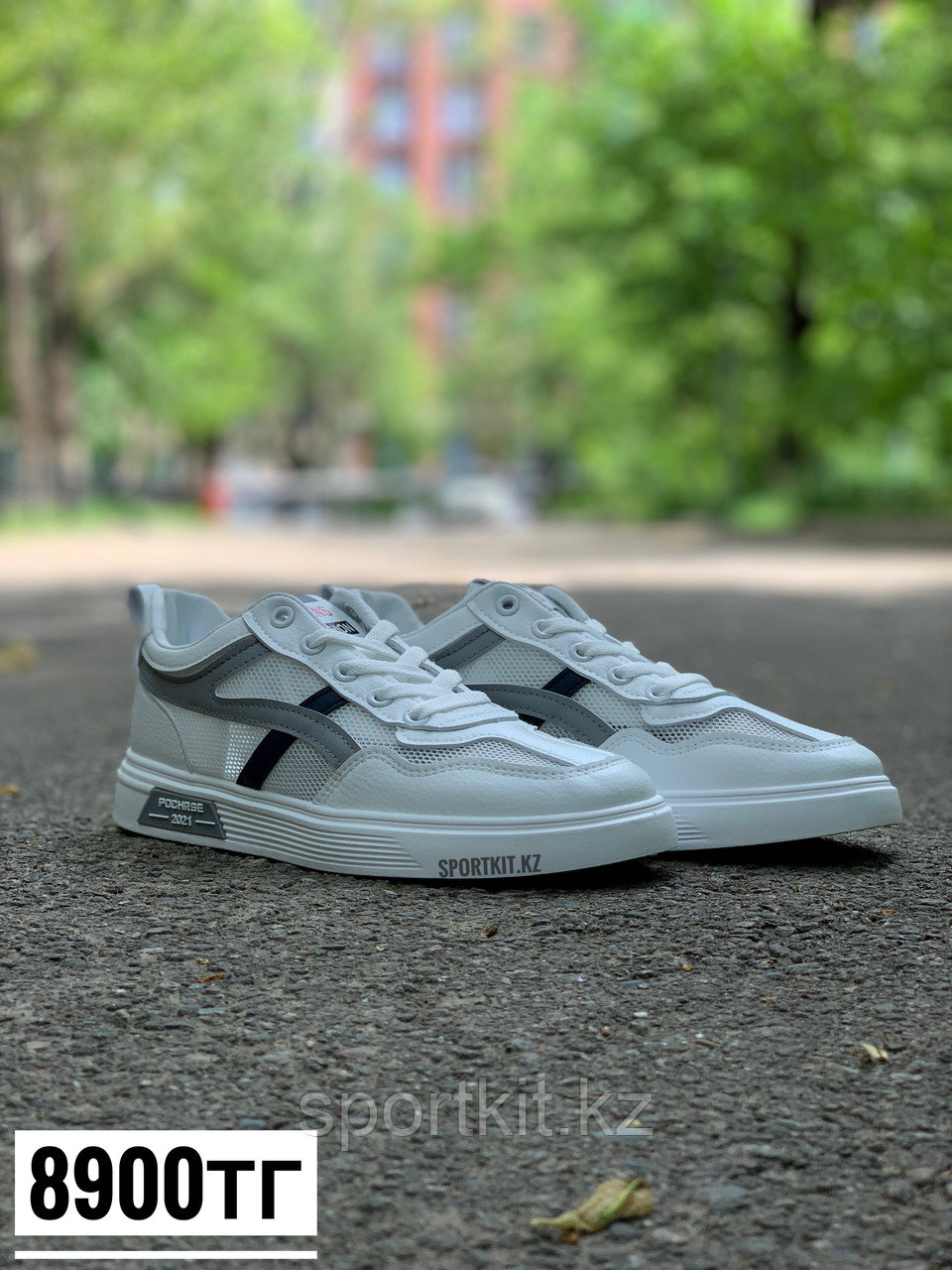 Кеды Wans fashion сетка бел