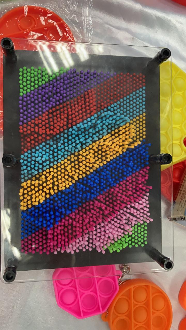 PinArt Игрушка антистресс пинарт радужный