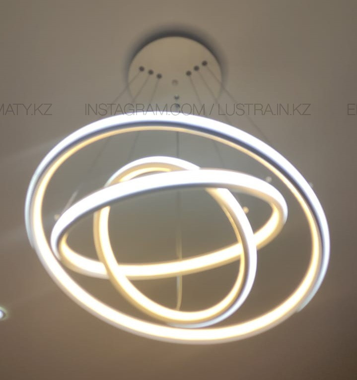 Светодиодная люстра в современном стиле 3 Кольца - фото 3 - id-p70427203