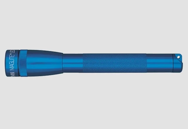 Фонарь MINI MAGLITE LED PRO 2xAA (226 Lum)(с 2-мя батарейками и чехлом)(синий)(в блистере) R34461 - фото 2 - id-p46148122