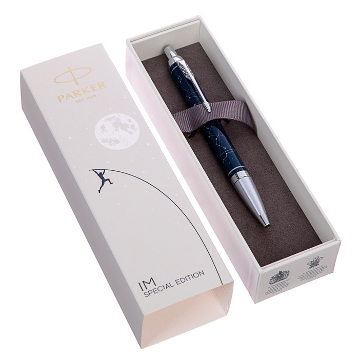 Ручка шариковая Parker IM Premium SE K325 Midnight astral M, чёрные чернила (2074150)
