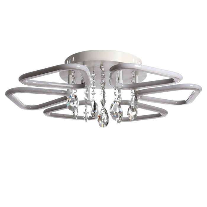 Люстра с ПДУ 14077004/6 LED 150Вт 3000-6000К белый 64х64х14 см