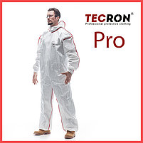 Одноразовый защитный комбинезон TECRON Pro, спецодежда, костюм рабочий, химическая защита, комбинезон малярный, фото 2