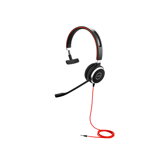 Jabra 14401-09 Гарнитура EVOLVE 40 ТОЛЬКО ГАРНИТУРА с разъемом 3.5mm Jack, без USB-адаптера и блока управления