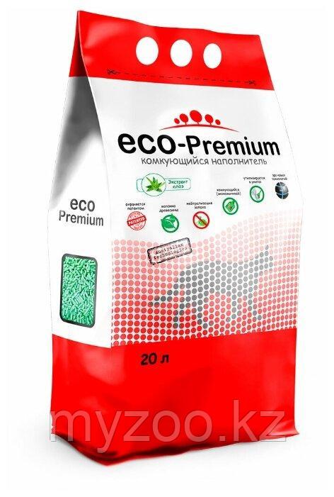 ECO-Premium алое, 20 л |Эко-премиум комкующийся древесный наполнитель| - фото 1 - id-p90155004