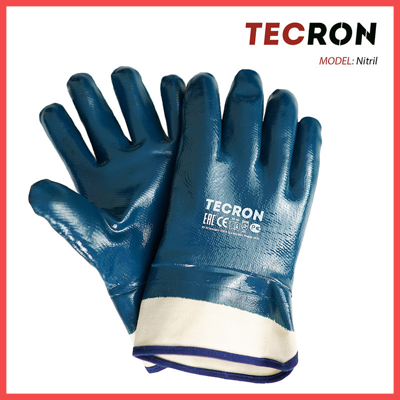 Нитриловые перчатки-краги TECRON™ Nitril