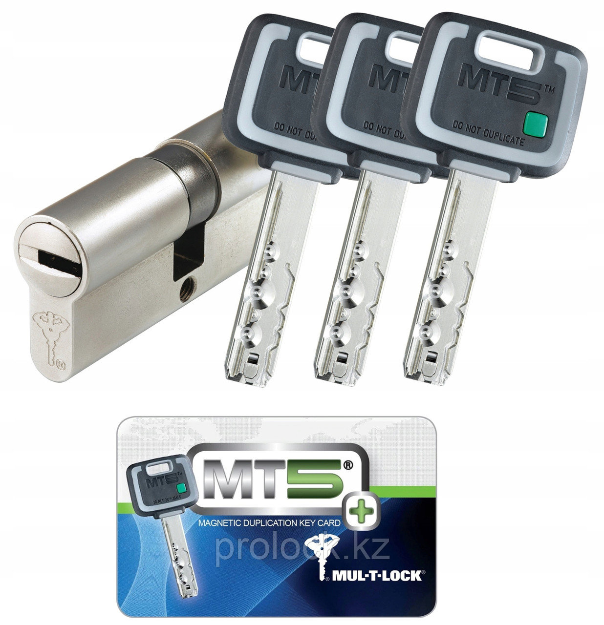 Сердцевина Mul-T-lock MT5+ 40/40T (80) c вертушкой - Новое поколение высокосекретных цилиндров