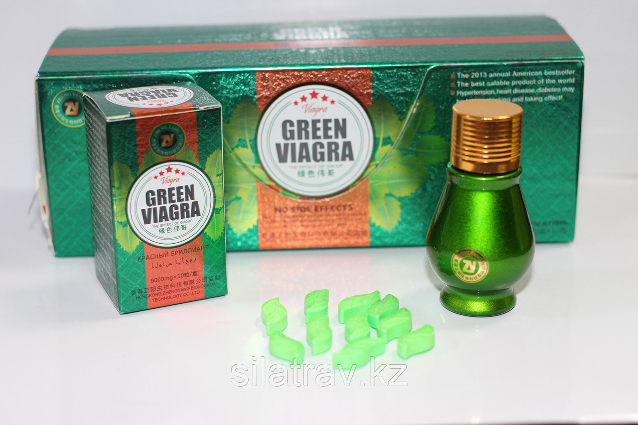 Препарат для повышения потенции Green Viagra, 10 табл.