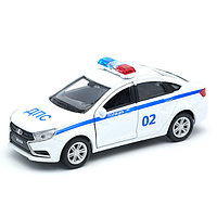 Игрушка модель машины 1:34-39 LADA VESTA полиция ДПС