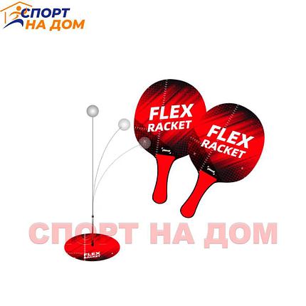 Детский тренажер Flex для настольного тенниса с ракетками, фото 1