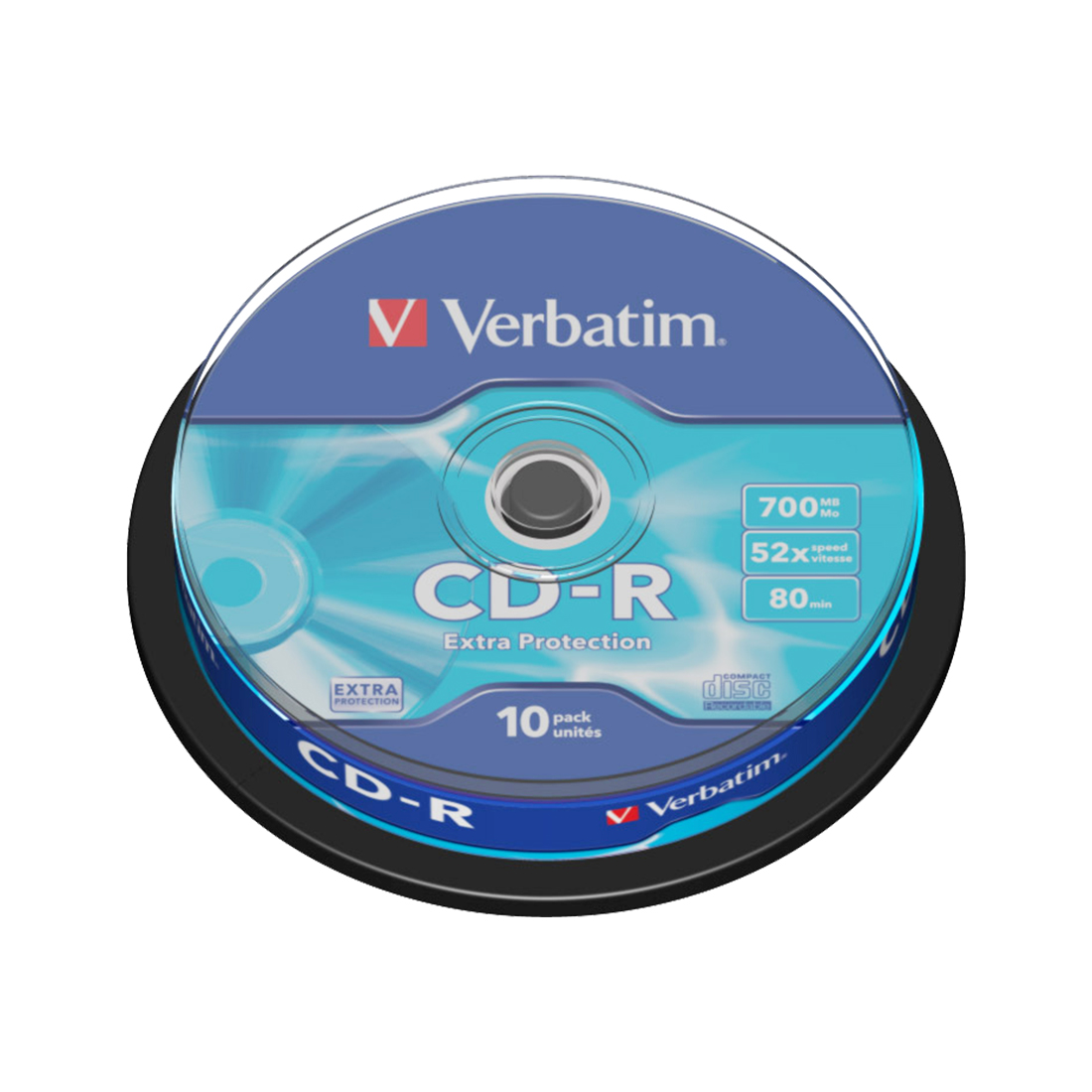 Диски CD-R Verbatim, упаковка 10 шт