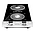 Настольная плита Mirta IP-8931 черный-серебристый, фото 2