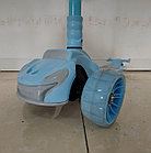 Оригинальный детский складной самокат "SuperCar" для детей. Рассрочка. Kaspi RED., фото 3