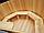 Фурако кедровая, Круглая, 120/4 см, печь внутри, Стандарт, фото 6