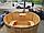 Фурако кедровая, Круглая, 120/4 см, печь внутри, Стандарт, фото 9