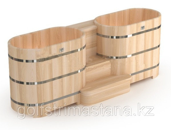 Подиум № 5, Между овальными купелями