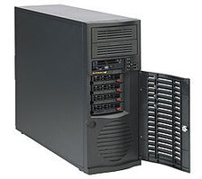 Сервер Supermicro CSE-733TQ-500\X11SCL-F\Xeon E2224\RAM 32GB DDR4\SSD 480GB S4510\1x1TB Exos\2xGLAN\500W