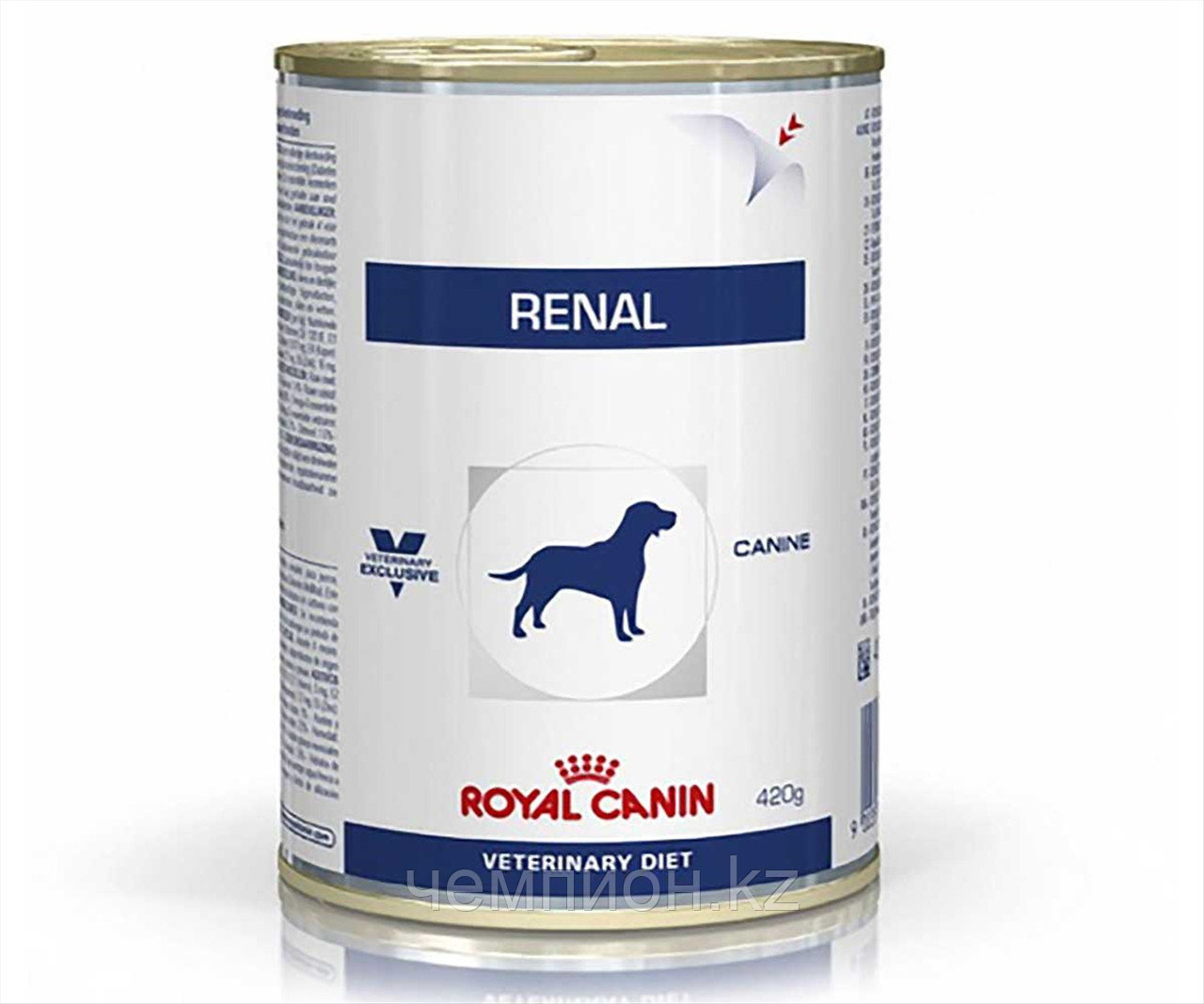 Royal Canin Renal Dog, ветеринарный корм для собак при почечной недостаточности, банка 420 гр