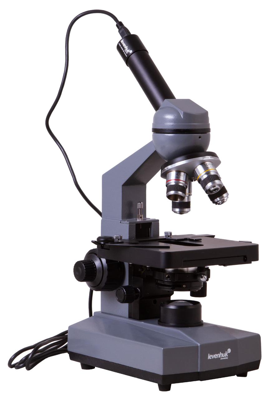 Микроскоп цифровой Levenhuk D320L BASE, 3 Мпикс, монокулярный - фото 2 - id-p90182160
