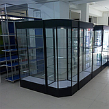 Стеклянные торговые витрины и прилавки, фото 3