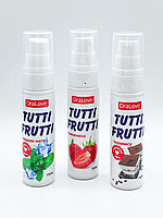 Съедобный Гель-лубрикант "Tutti Frutti" со вкусом тирамису. 30мл, фото 4
