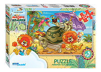 Мозаика "puzzle" 104 "Львёнок и Черепаха" (С/м)