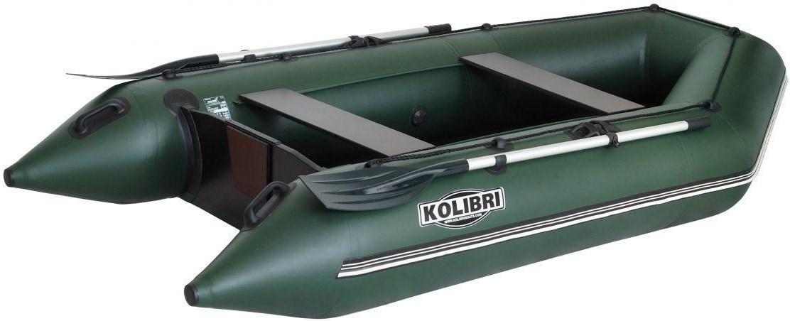 Лодка надувная Kolibri KM-280 (слань-коврик) R84806 зеленый - фото 2 - id-p33488838