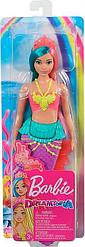 Barbie Дримтопия Кукла Barbie Русалочка в розово-желтом топе