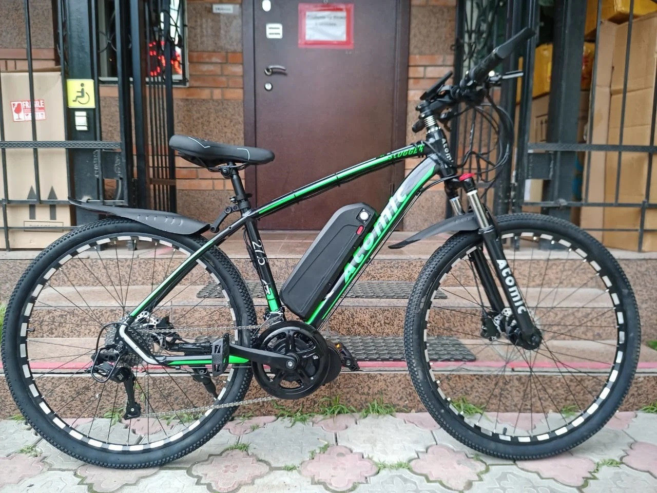Bafang 48v 750w (max 1350w) кареточный, аккум. Li-ion 48v 14,4 A/H . Электровел. Кол.27,5"