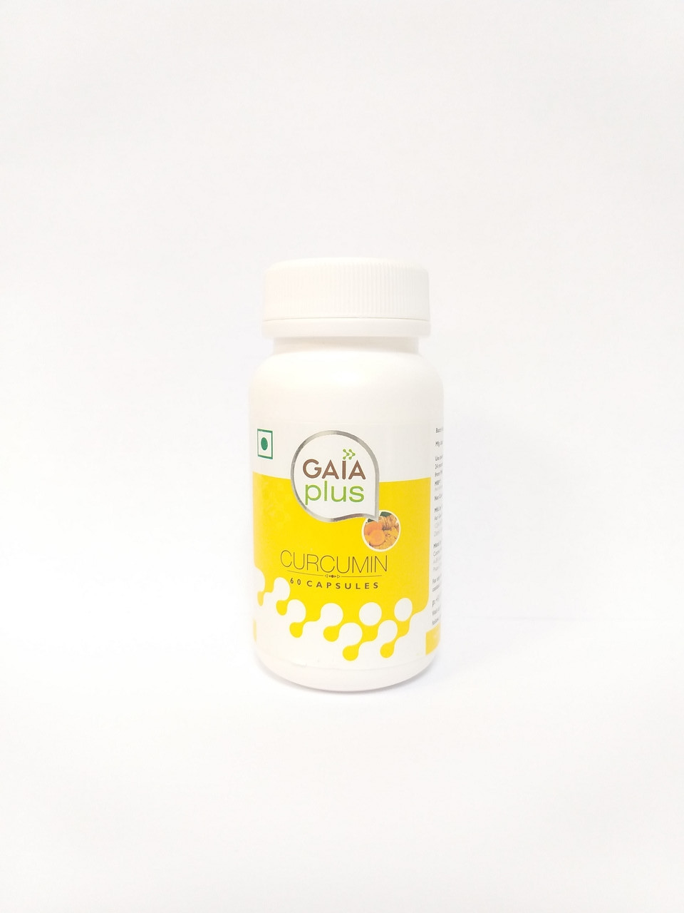Куркумин с пиперином, 60 капсул, Gaia,помогает организму бороться с чужеродными захватчиками и защищает клетки