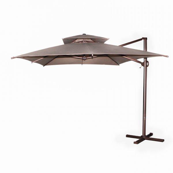 Зонт уличный Frido (3х4м), Бежевый - фото 1 - id-p90208593