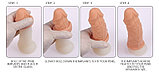 Kokos Extreme Sleeve ES-006 - насадка фаллического вида с венками и шишечками - 14,7 см., фото 9