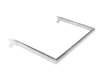 Вешало Vertical белый, прямоугольная труба, П"-образная, 600*350mm