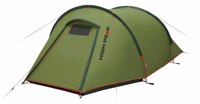 Палатка HIGH PEAK Мод. KITE 3 (3-x местн.)(230+100x180x105см)(3,30кГ) (нагрузка: 3.000мм) R 89076 - фото 2 - id-p33017993