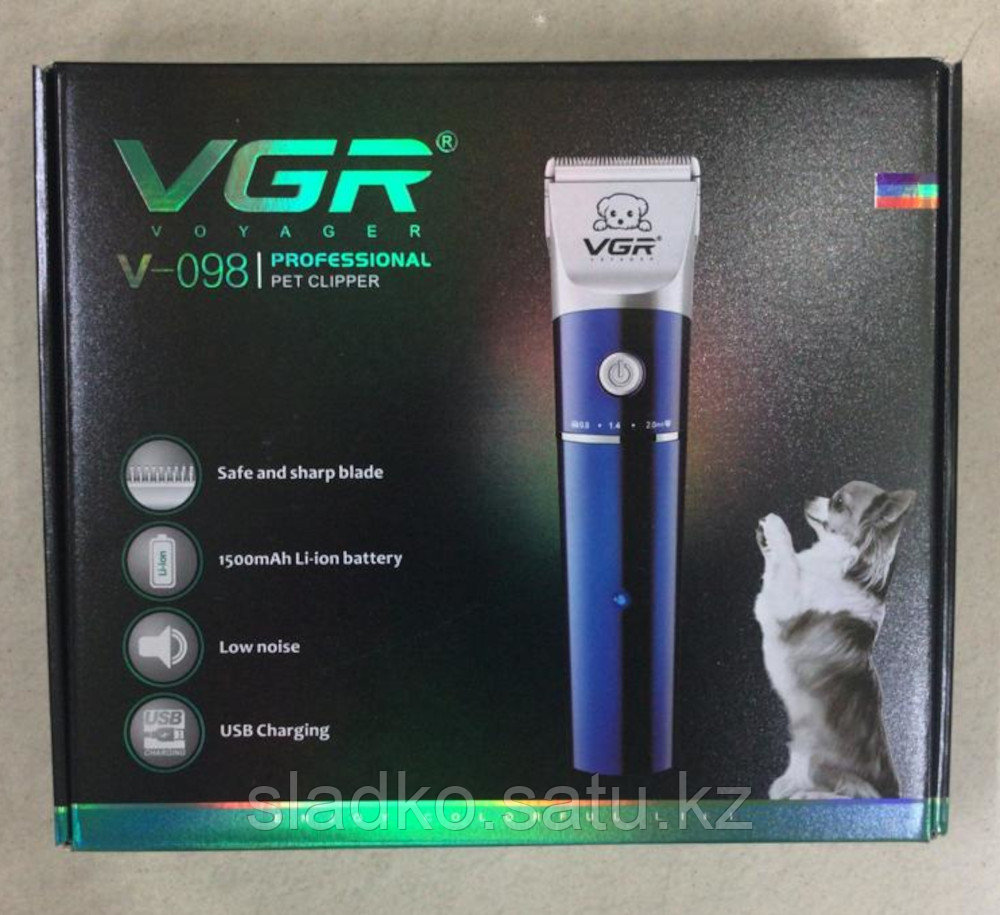 Машинка для стрижки животных VGR V-098