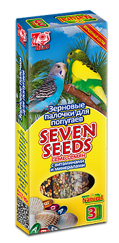 Seven Seeds Зерновые палочки для попугаев с витаминами и минералами