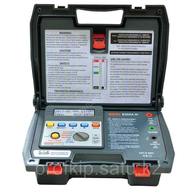Измеритель сопротивления изоляции SEW 6305A IN