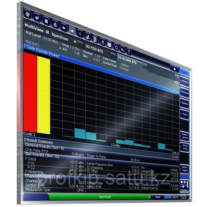 Измерение сигналов базовых станций TD-SCDMA Rohde&Schwarz FSW-K76 для анализаторов спектра и сигнало ...