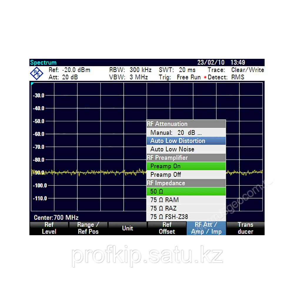 Опция предварительного усилителя Rohde & Schwarz FSC-B22