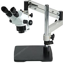Комплект МС-2-ZOOM вар. 2СR + осветитель DG LED + камера Toupcam 5.1 для специалиста зуботехнической ...