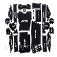 Резиновые коврики для отсеков на Lexus RX 2012-15