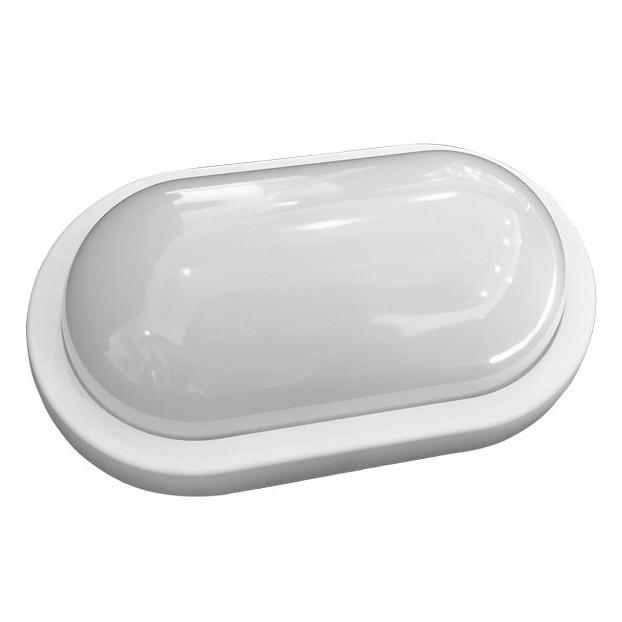 Герметичные светильник LED 3512 8W OVAL 4000K WHITE IP54 (TT), фото 1