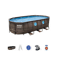 Каркасный бассейн Power Steel Swim Vista II 549 х 274 x 122 см, BESTWAY, 56716