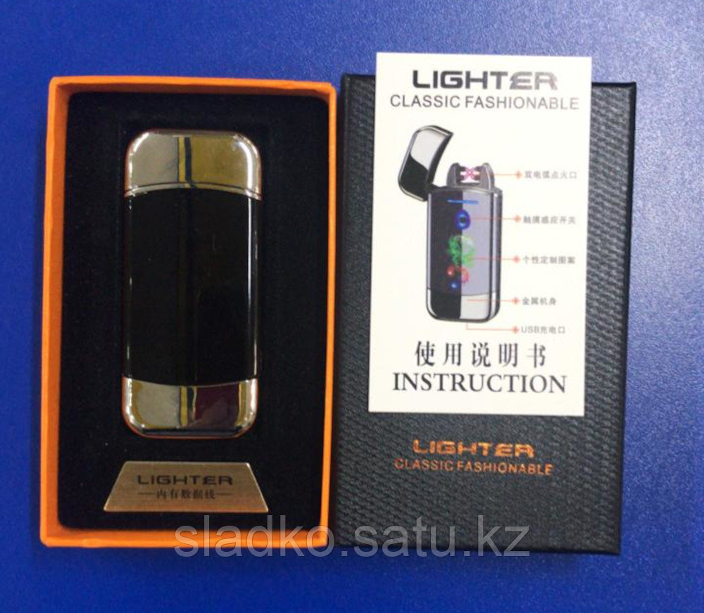 Зажигалка Электроимпульсная USB Lighter Мустанг Скорпион
